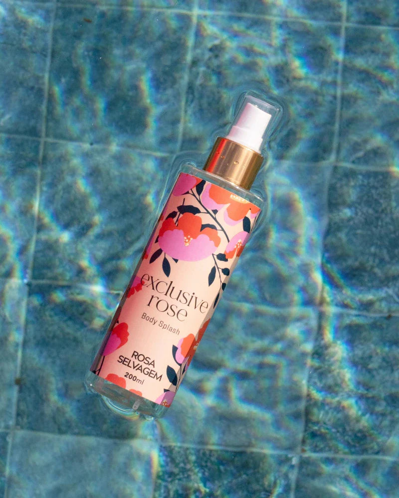 Kit 5 Body Splashes Rosa Selvagem