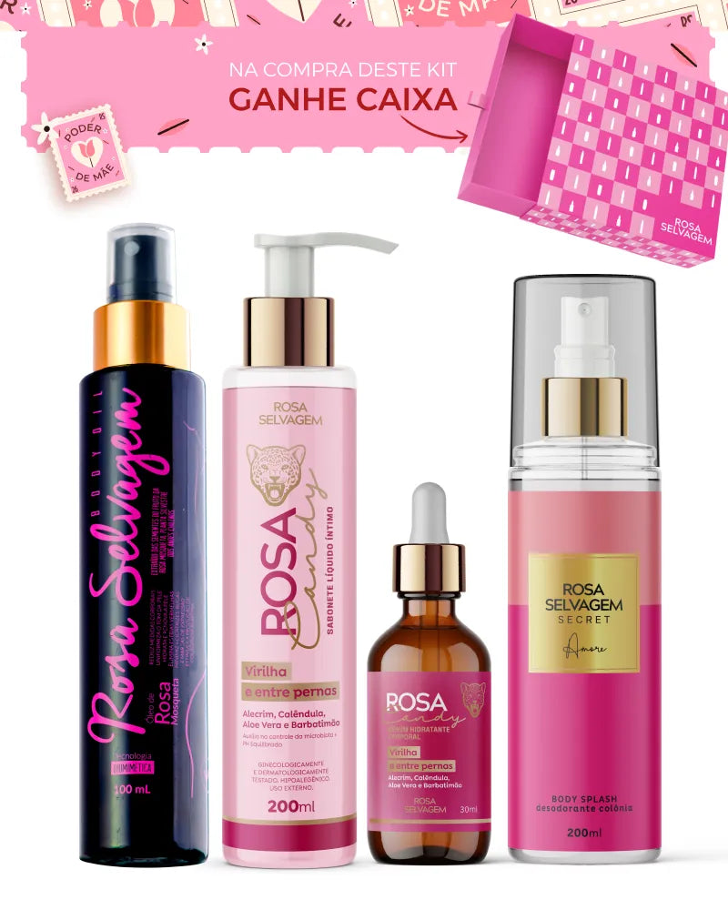Dia das Mães - Kit Mirella + Body Splash Secrets