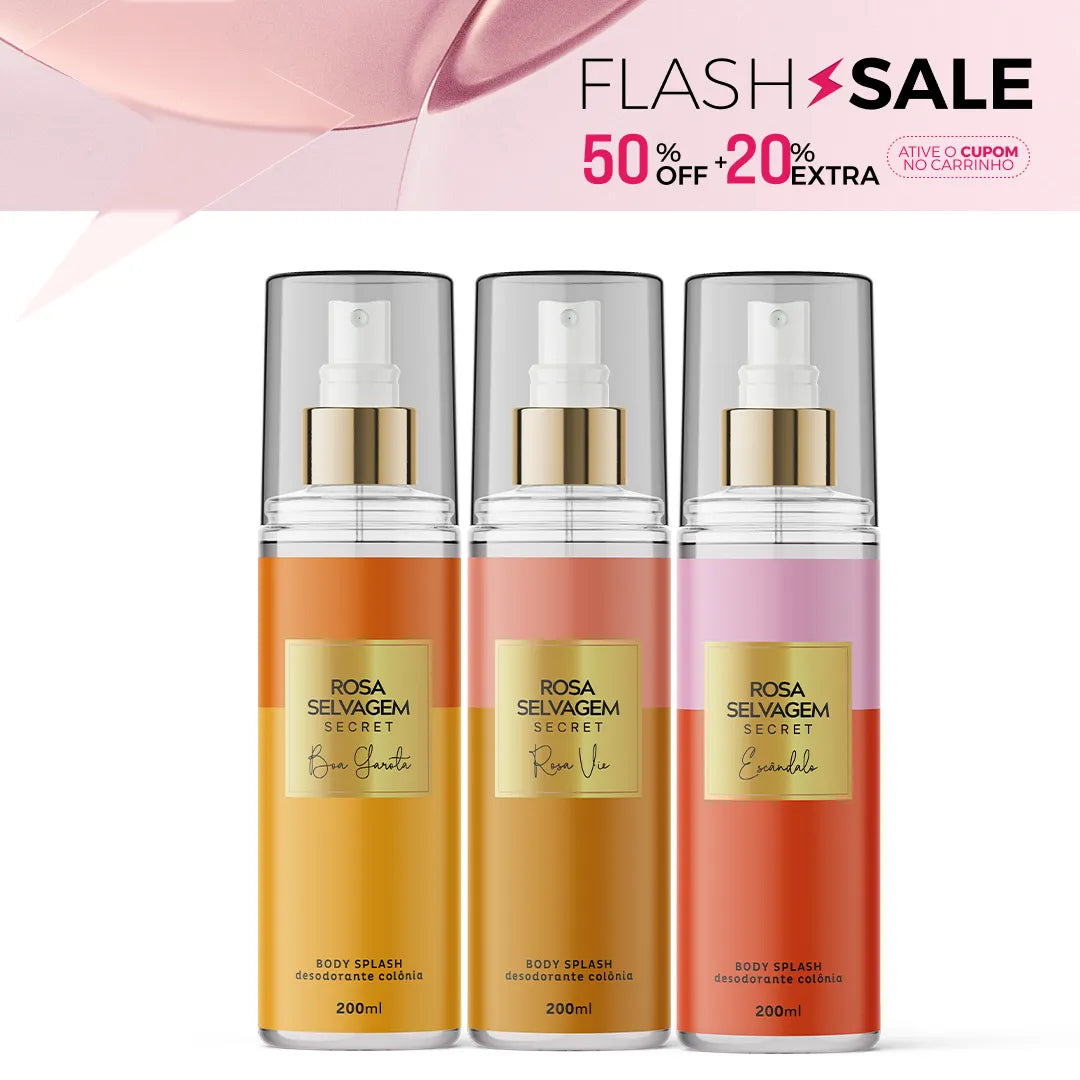 Summer Sale - Escândalo + Rosa Vie + Boa garota